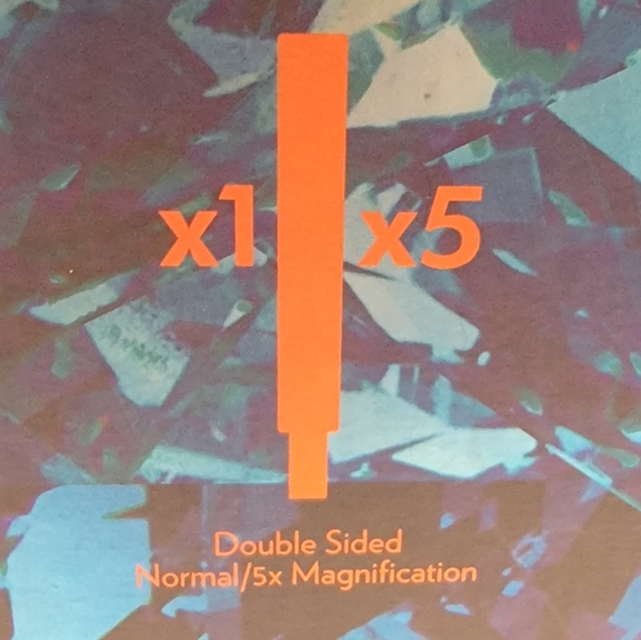 No7 Cordless Lighted Makeup Mirror on Stand - Double Sided - 5x Magnification - Picture 7 of 8